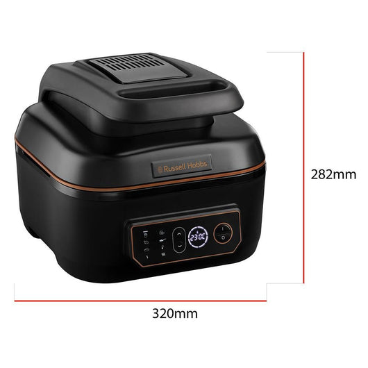Russell hobbs friggitrice ad aria 26520-56 capacità 5.5 litri 1745 watt colore nero - 5038061142945