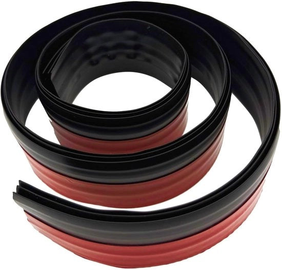 Pakking autoklave per porte per isolamento - Acusticamente isolante - Per uso interno ed esterno - 100 x 5 cm - Nero