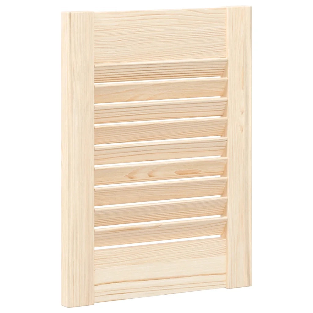 Ante con Design a Lamelle 2 pz 39,5x29,5 cm in Legno di Pino CFW3530557