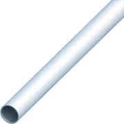 Alfer PROFILO TUBO TONDO ALLUMINIO Argento Satinato Ø mm. 20x1 mt. 2 5.00 pz