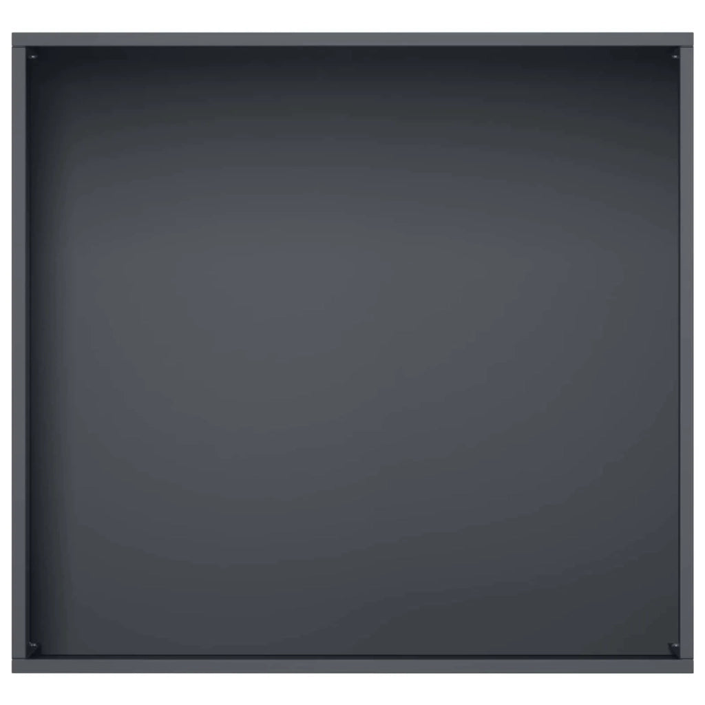 Vaso da giardino Antracite 50 x 50 x 75 cm 8005768