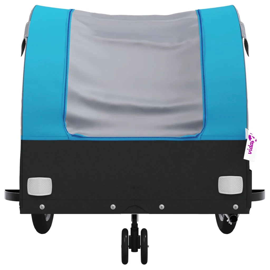 Rimorchio per trasporto biciclette 30 kg ferro blu 02_0044088