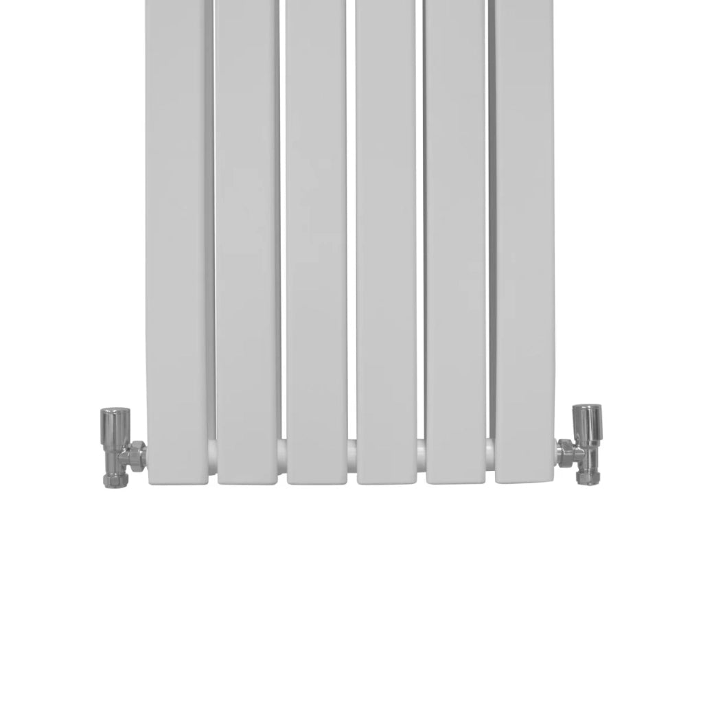 Radiatore Termosifone Termoarredo Design Piatto Pannello Elementi Bianco Lucido