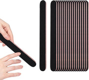Vijli per unghie professionali - 20 pezzi - vijli per unghie a doppia faccia - 100/180 - per manicure, cosmetica, animali domestici, uso casalingo
