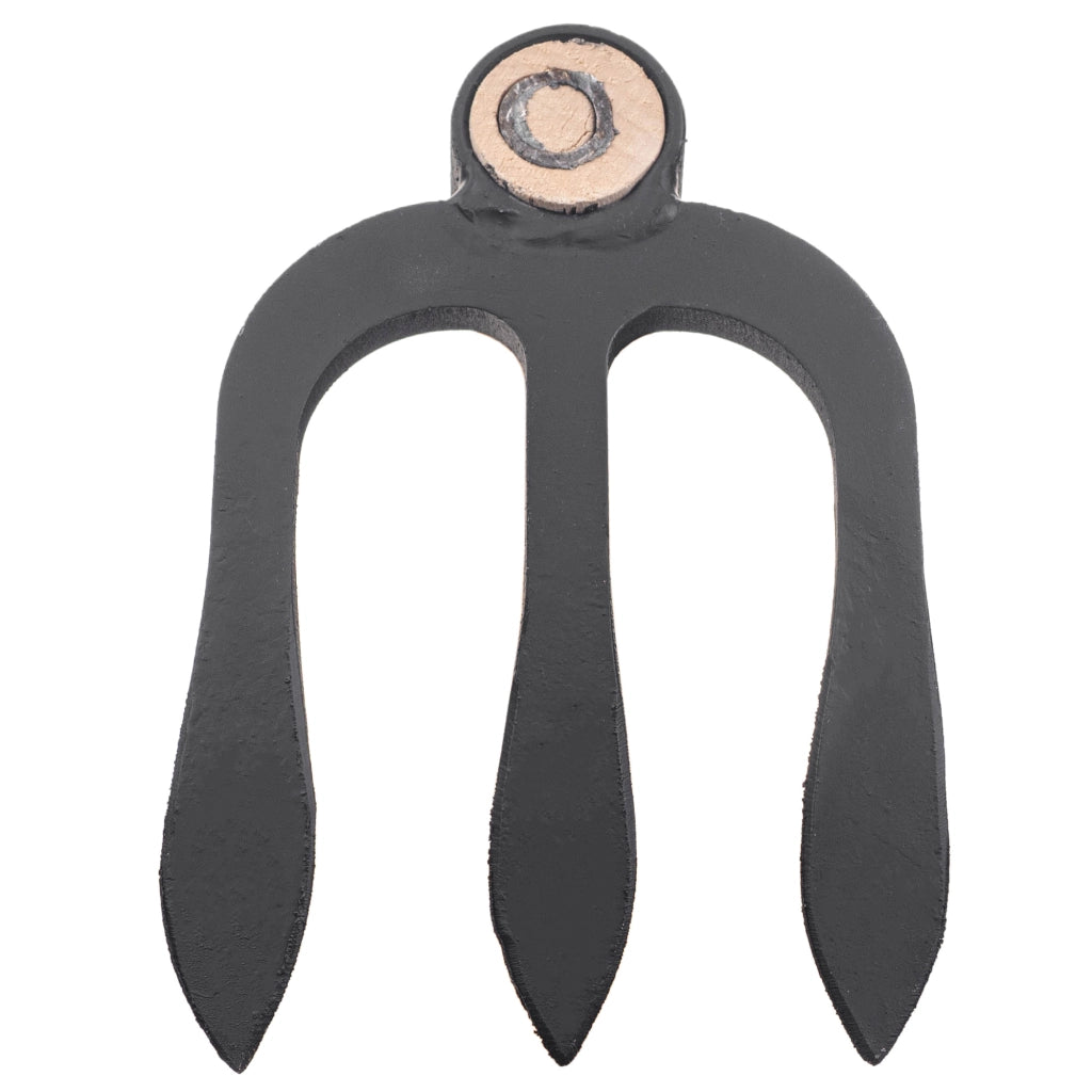 Zappa da giardino forgiata KADAX da 12 cm per diserbo con manico in acciaio di alta qualità