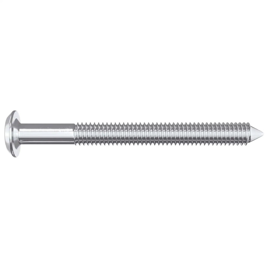 Viti per mobili 12 pz Argento M6 x 60 mm Acciaio CFW5994057
