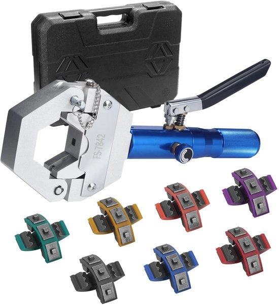 Slangpers Idraulica Robusta - Manuale - Slangpers A/C - Regolabile - Carcassa Robusta - Per Tubi da 9.5 mm a 22.2 mm