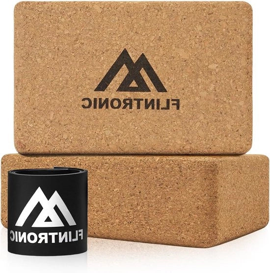 Blocco yoga in cura 100% naturale - 2 pezzi - yoga e meditazione - 225 x 145 x 75 cm