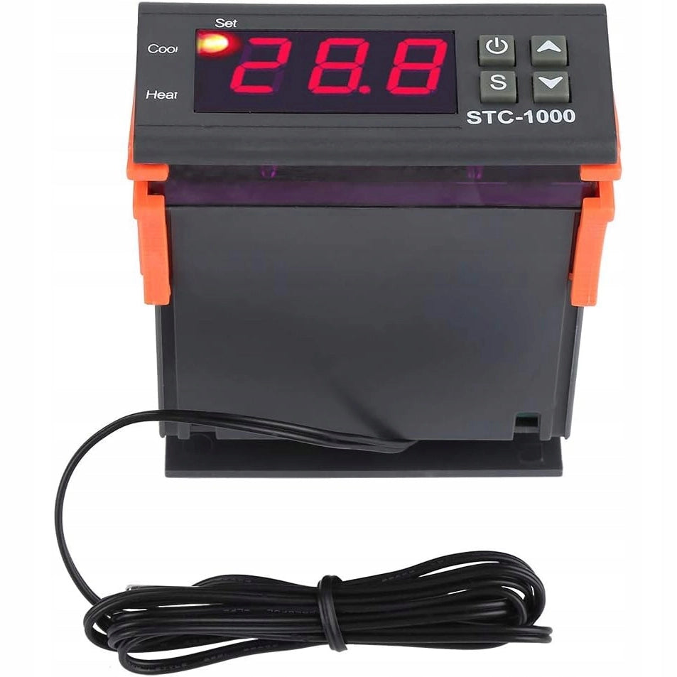 Termostato Regolatore di Temperatura STC-1000 230V – Display LED, Sonda Impermeabile | Controllo da -50°C a 110°C