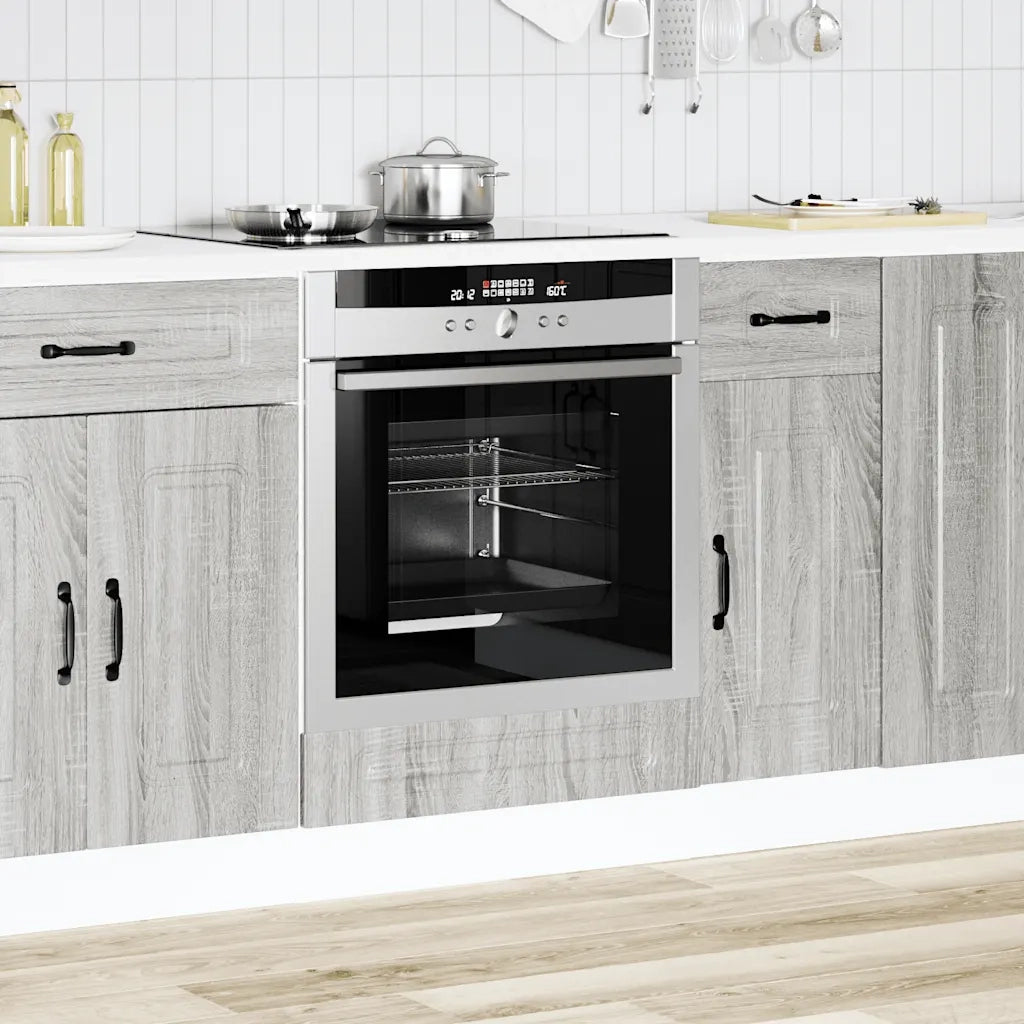Armadio Forno Kalmar Grigio Sonoma Legno Multistrato