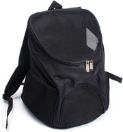 Carriera per animali domestici, zaino per cani, trasportino per animali domestici, peso massimo 3 kg, adatto per viaggi/walk/wild camping - Nero
