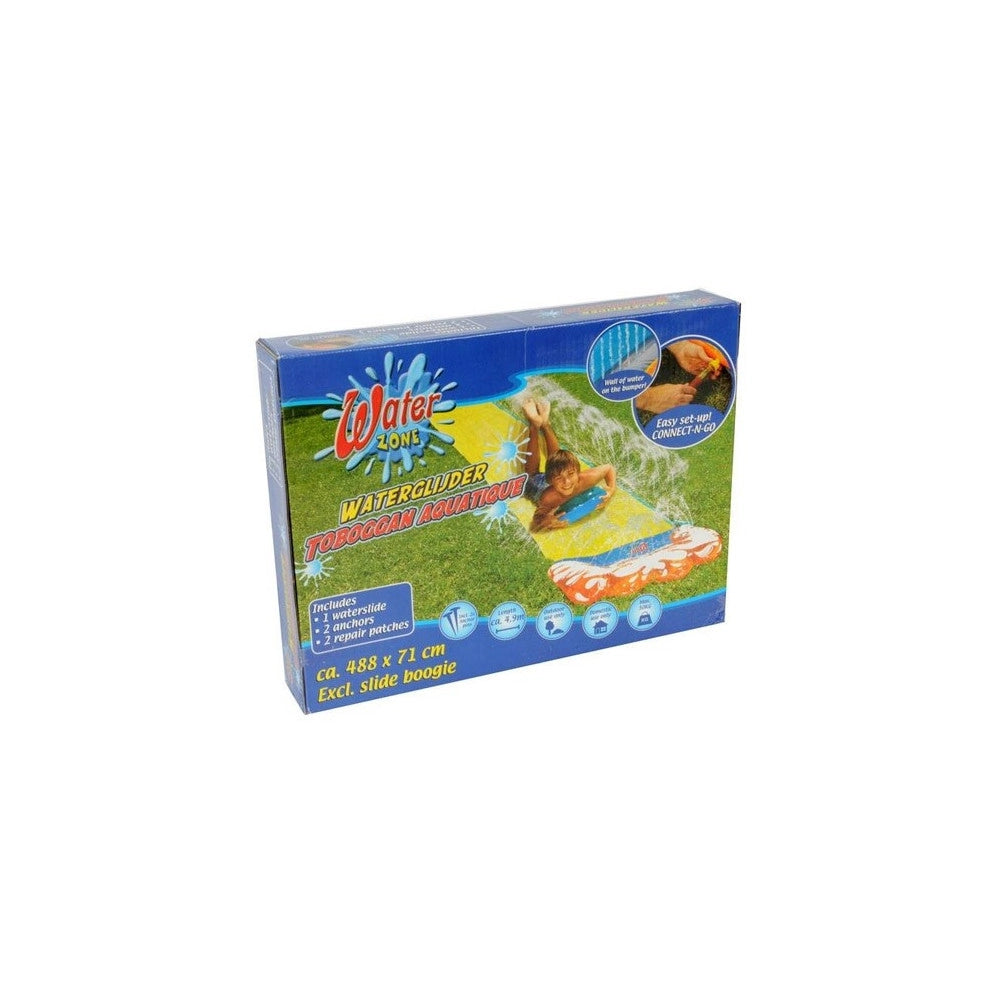 Trade Shop - Acqua Scivolo Ferroviario 488 X 71 Cm Gioco Piscina Esterno Giardino Water Zone -