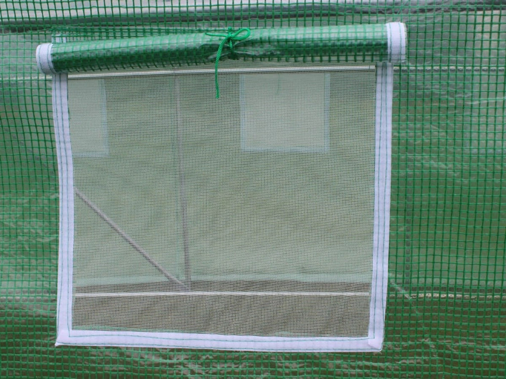Serra Tunnel 8x3m Protezione UV Acciaio Galvanizzato Habitat et Jardin Althea
