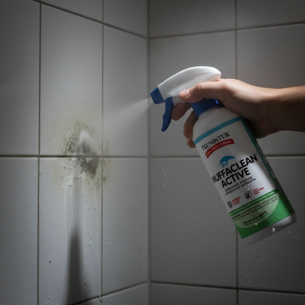 Muffaclean active detergente igienizzante antimuffa inodore per pareti e soffitti *** formato 1 lt, confezione 1