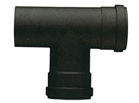 raccordo a t per stufa a pellet diametro 12 cm attacco ffm cod:ferx.50405