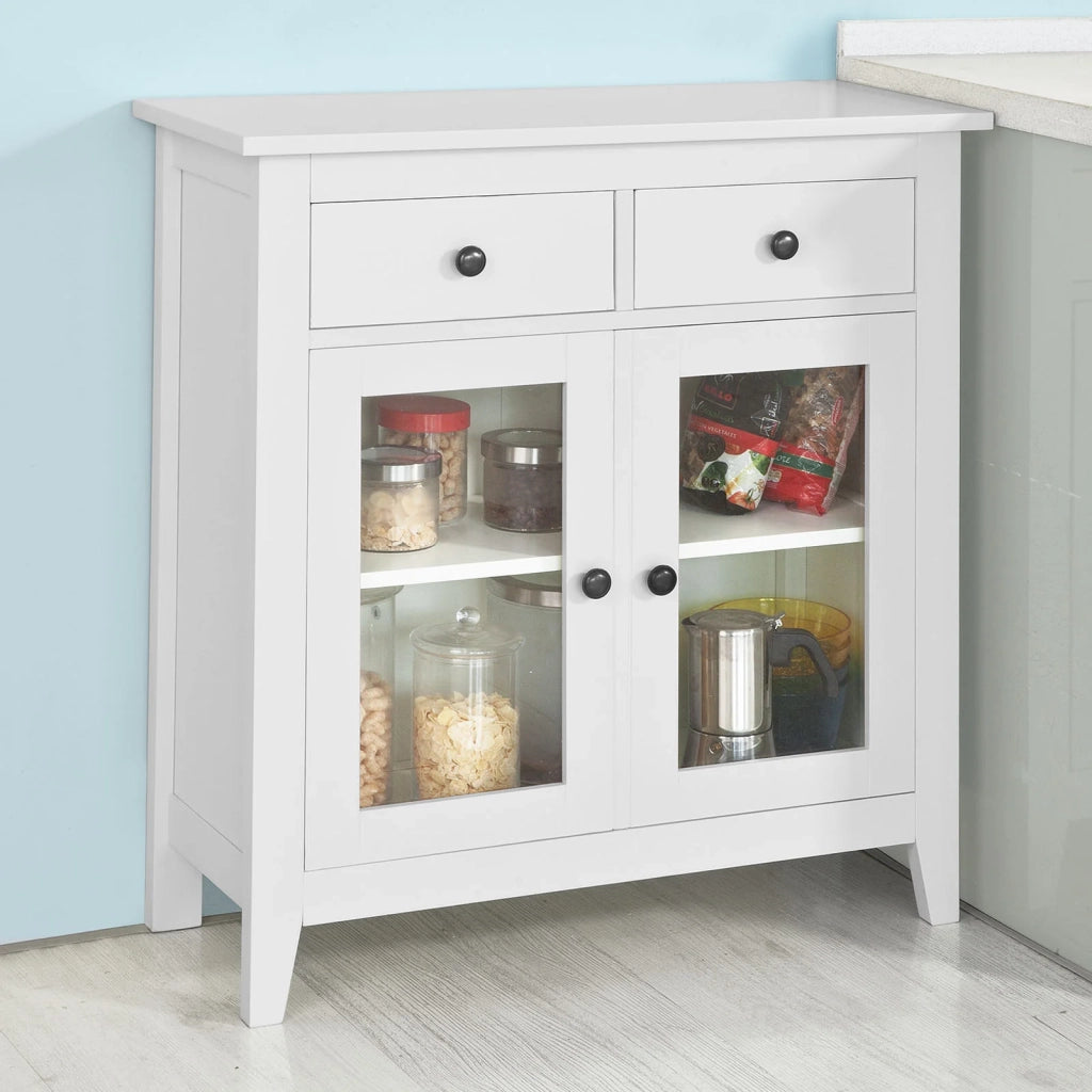 Base Credenza,Mobile ingresso,Armadietto da soggiorno,bianco, FSB05-W