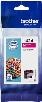 Brother LC-424M cartuccia d'inchiostro 1 pz Originale Magenta
