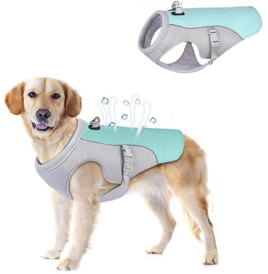 Vesti di Protezione UV Leggeri e Respiranti per Cani di Taglia Media e Grande - XL