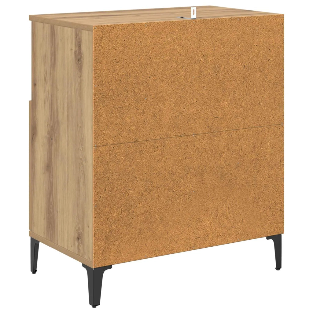 Credenza | Madia | Buffet da pranzo | Armadio da pranzo Rovere artigianale 60 x 35 x 70 cm Legno multistrato