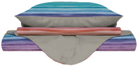 Copripiumino Matrimoniale con Stampa sul Sacco e Federe Doubleface Rainbow