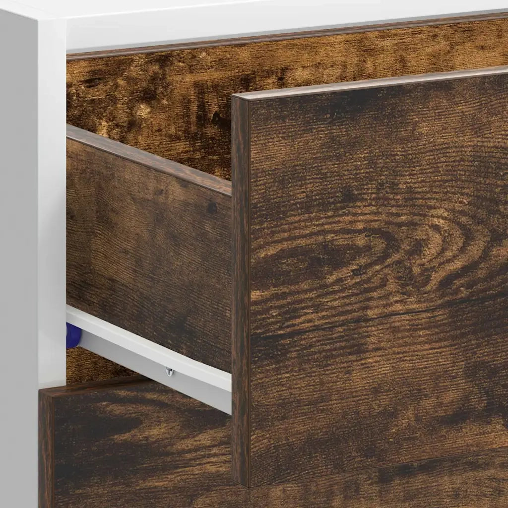 Base da Cucina Â“LyonÂ” Rovere Fumo in Legno Multistrato