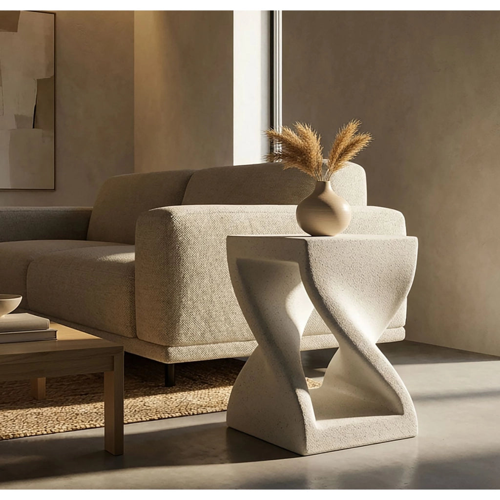 Tavolino VKH1074, Beige, MgO, 34x34x45 cm