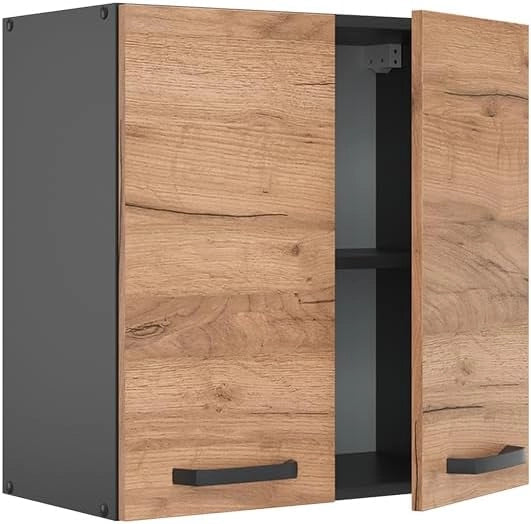 Pensile da cucina R-Line, Quercia dorata, 60 cm, per la libera combinazione all'interno di sistemi cucina modulari