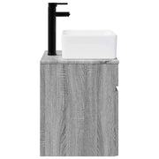 Mobile Lavabo | Armadio Lavabo da parete Sonoma grigio 49 x 41 x 63 cm