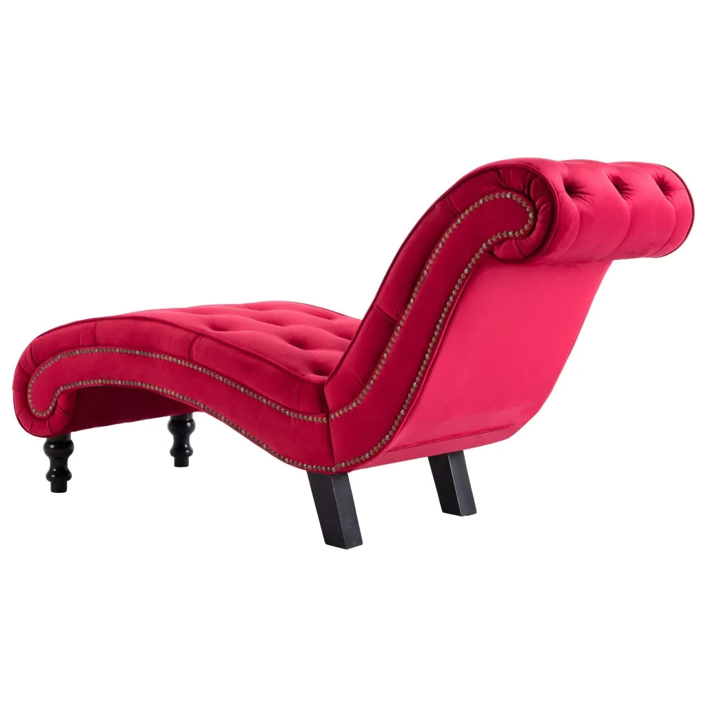 Sdraio Rossa in Velluto CFW7336654