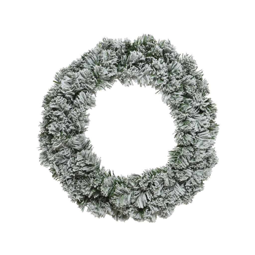 Corona imperial innevata 60 cm