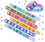 Kit di pittura a punti di diamante per bracciale - Kit di creazione di bracciale DIY - Giocattolo educativo interattivo - Punti colorati - Arte e artigianato - Adatto per bambini...
