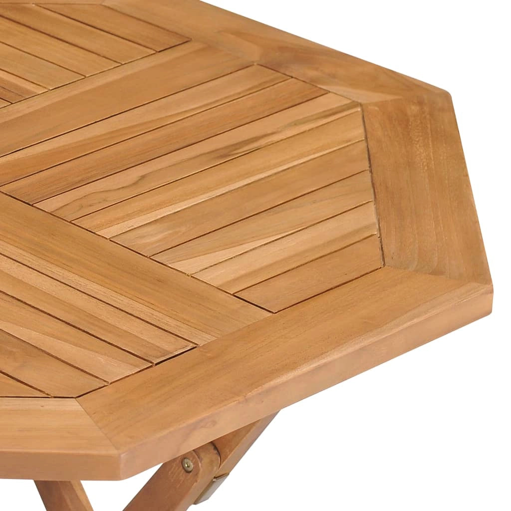 Set da pranzo da esterno 5 pezzi mobili da giardino legno massello di teak 02_0014304