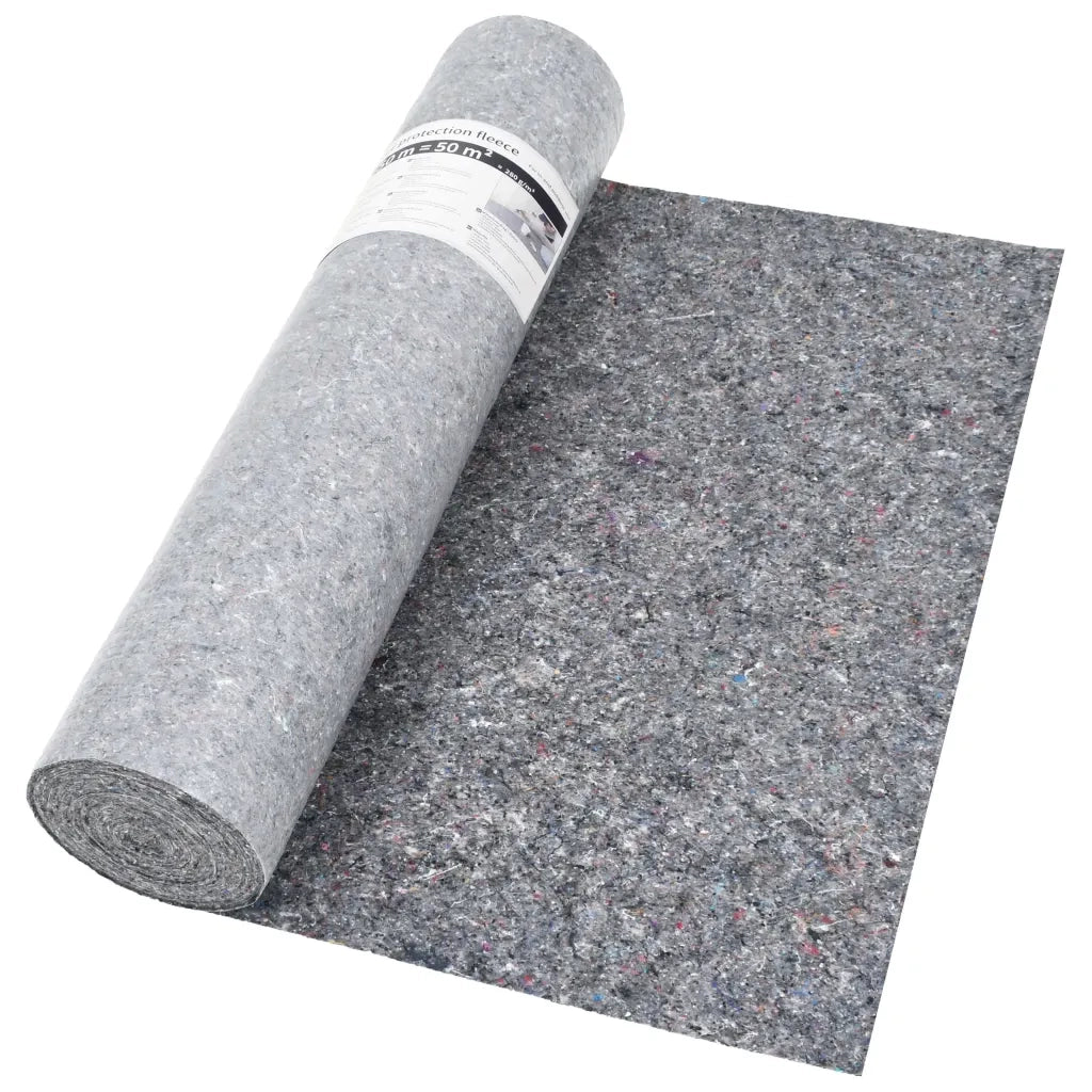 Telo Protettivo per Pittori Antiscivolo 2 pz 50m 280g/m² Grigio 142699