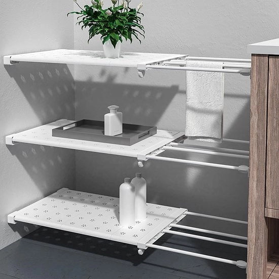 Pannelli per cassetti regolabili, pannelli espandibili per cassetti, cassettiera, pannelli di distribuzione telescopici per abbigliamento, cassetti, cucina, bagno