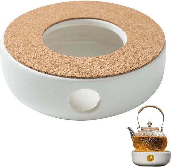 Thermoriscaldatore ceramico per tè e caffè - ideale per la conservazione del calore - adatto per uso domestico e ristoranti.