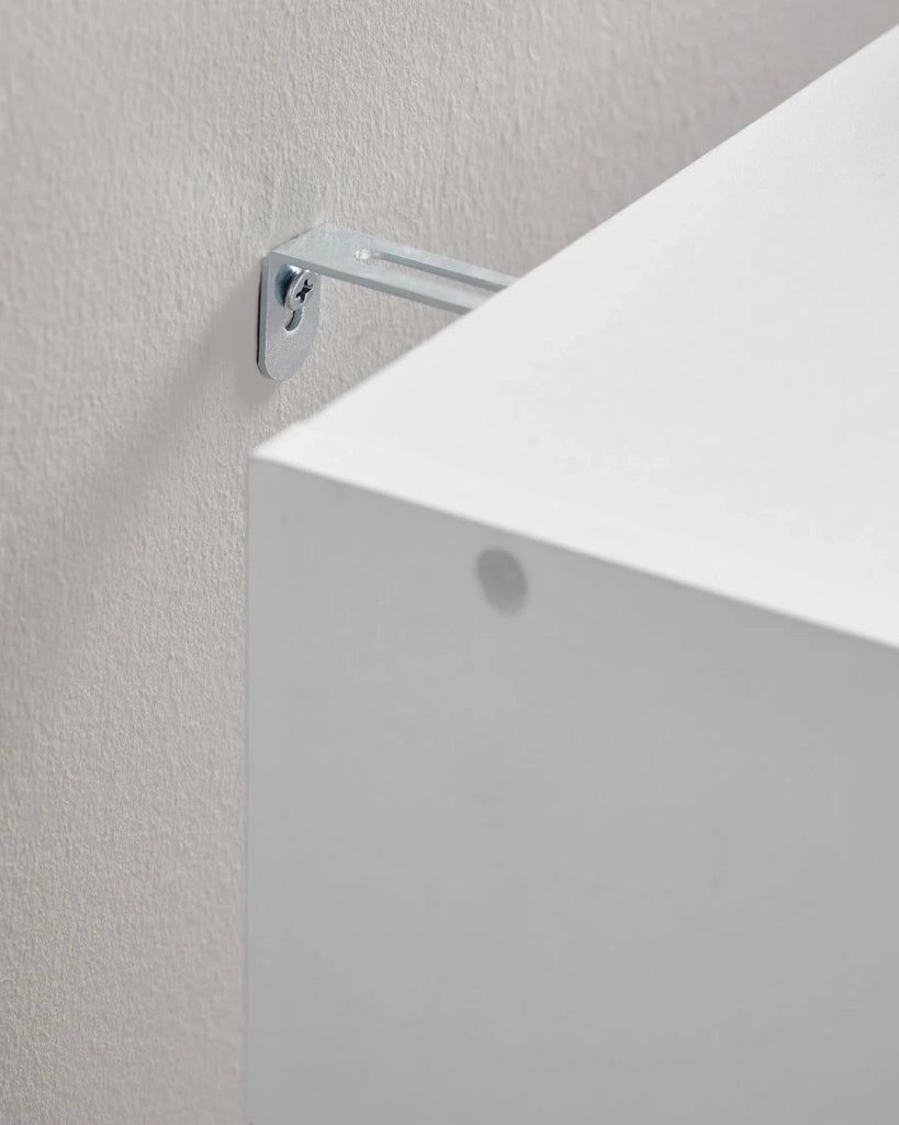 Libreria/contenitore a cubo a 10 scomparti per soggiorno ufficio camera da letto divisorio per ambienti stile scandinavo bianco 12_0004245