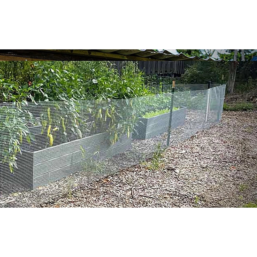 Trade Shop - Set 3pz Rete Metallica Zincata 0.5x3mt Recinzione Protezione Alberi Giardino Animali 020248 -