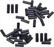 Accessori per bicicletta - Kit di protezione per cavi - Ferrule in plastica per cavi 100 pezzi + Caps per cavi di trasmissione 100 pezzi