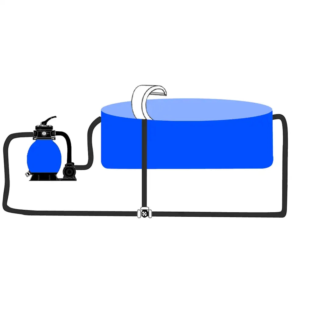 Cascata da Giardino in Acciaio Inossidabile 45x30x60 cm   cod mxl 77822