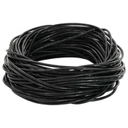Cordino in Pelle Nero Ø1 mm x 5 m Pelle 42021949