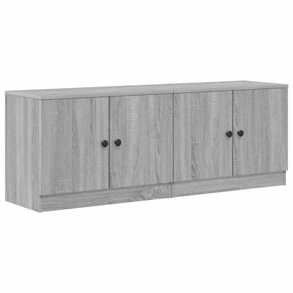 Armadietto per letto 2 pcs Sonoma grigio 66 x 35 x 48 cm