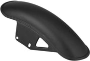 Spatbord 100% originale - Copertura per guardaparafango - Adatto per Suzuki GN125/GN250 - Materiale metallico - Facile da installare - Nero/acciaio inox - Guardaparafango