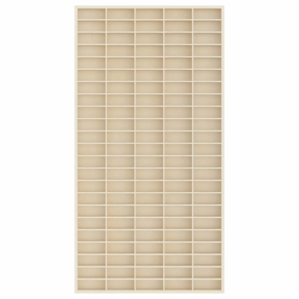 Vetrina a muro Beige 50 x 4,5 x 96 cm Legno multistrato 42015614