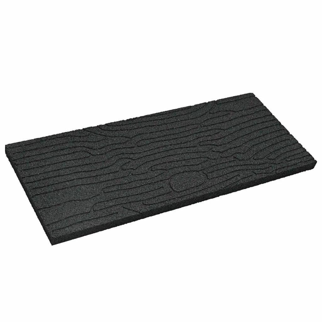 Pietra da Passo 6 pcs Nero 60,5 x 25 x 2 cm Gomma 42030078