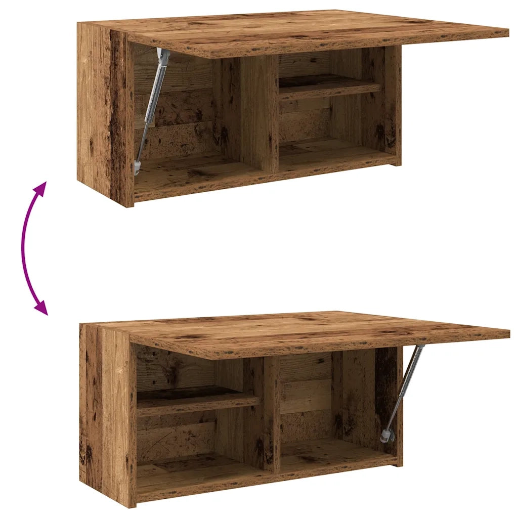 Mobile da Bagno Legno Antico 60x25x30 cm in Legno Multistrato