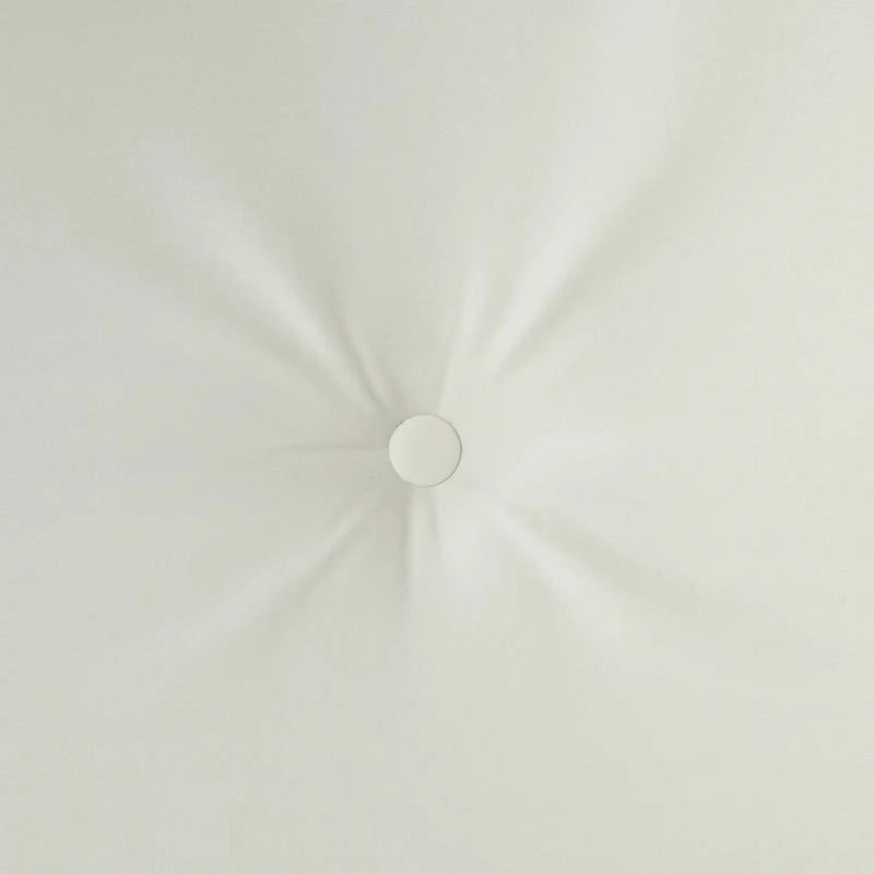 DONDOLO LETTO DA GIARDINO 3 POSTI CON TETTUCCIO REGOLABILE, IN ACCIAIO E POLIESTERE, 195X117X175 CM, CREMA E NERO