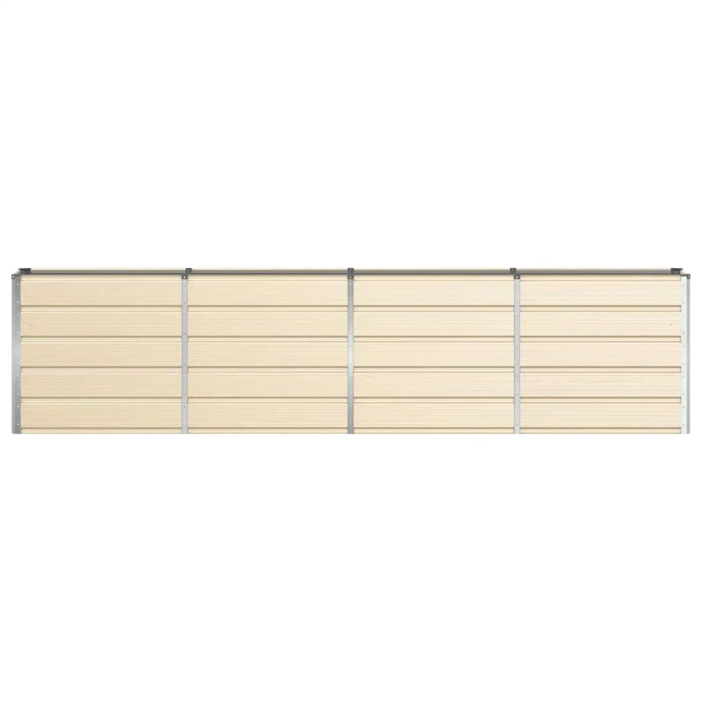 Fioriera Avorio 320 x 40 x 75 cm Acciaio