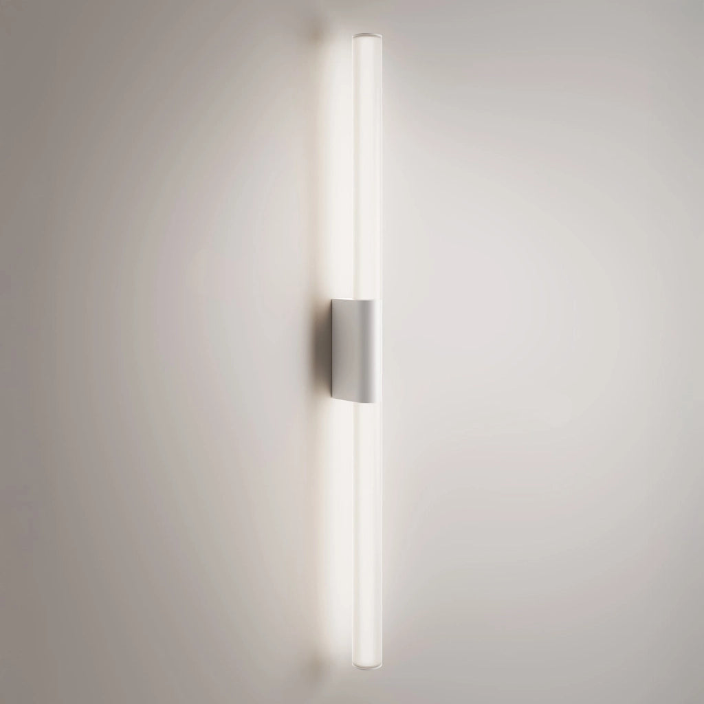 Sticks Lampada da Parete o Soffitto a LED, Struttura in Alluminio Bianco Opaco, 26.5W, Grado di Protezione IP54, Temperatura di Colore Selezionabile