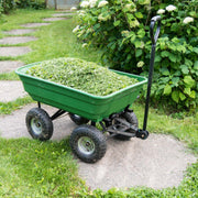Carrello da giardino ribaltabile, capacità 50 l, portata max 200 kg, Carretto a mano Carriola