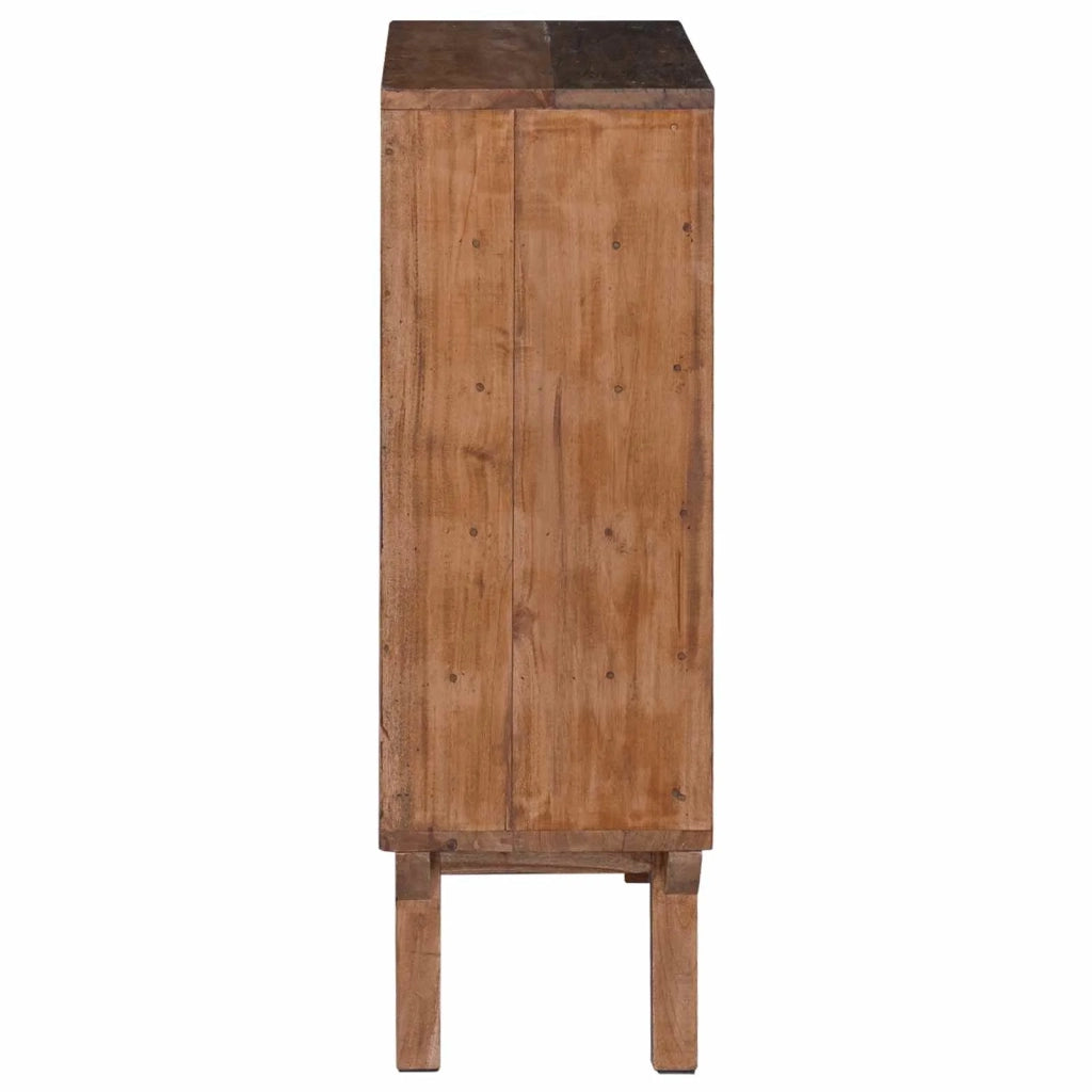 Scaffale Marrone 60 x 30 x 90 cm Legno Recuperato Massello